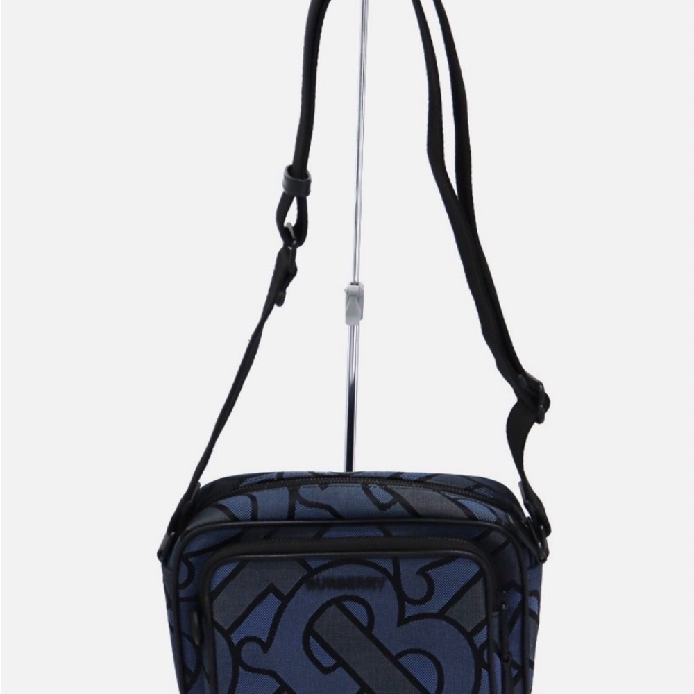 NWT Burberry Paddy TB Monogram Crossbody Bag - Vivid Blue